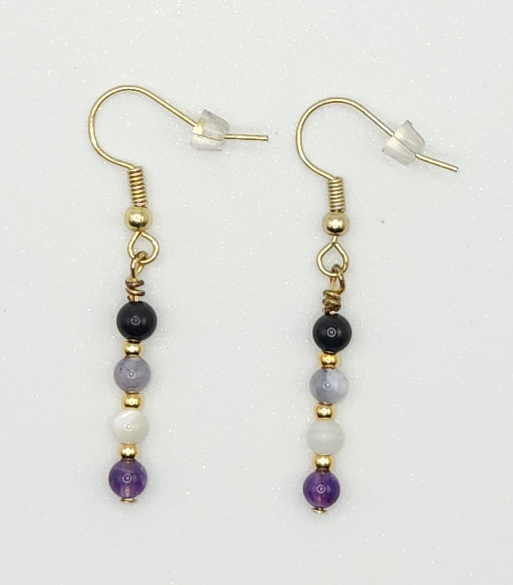 Asexual Flag Earring
