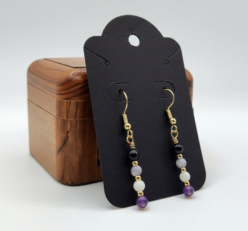 Asexual Flag Earring