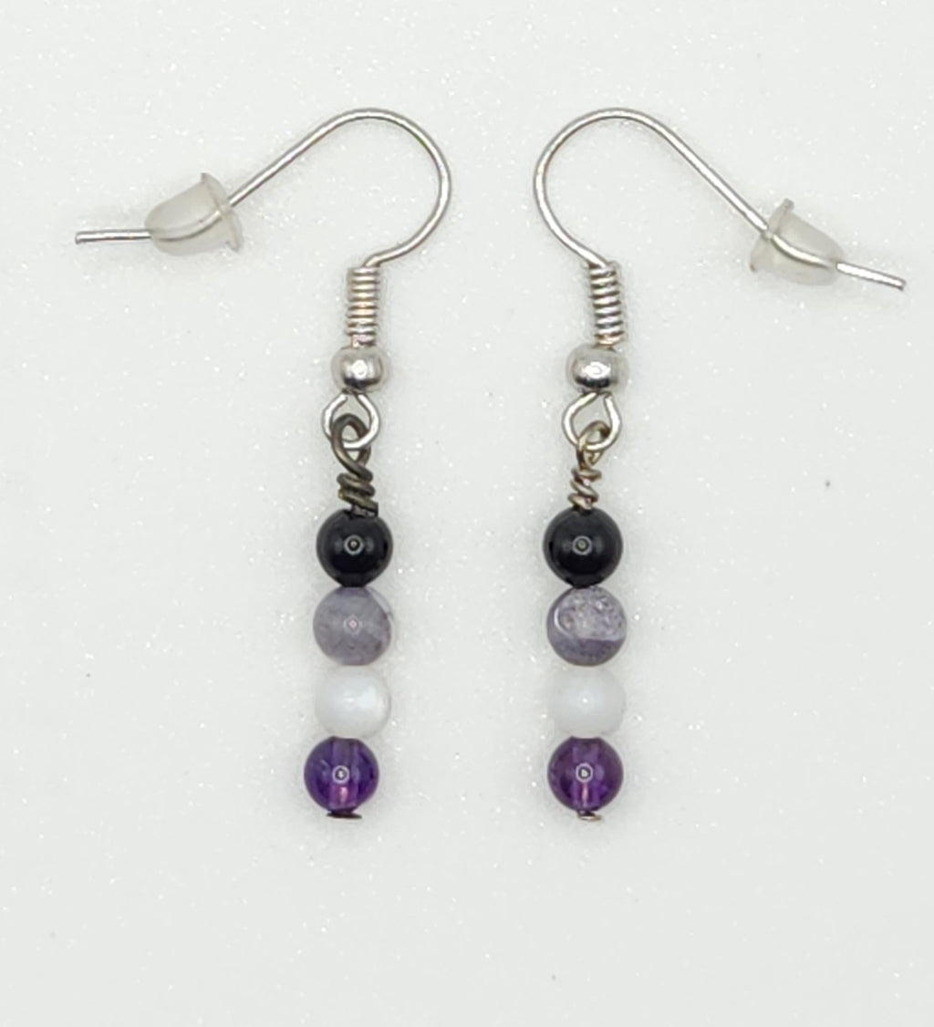Asexual Flag Earring