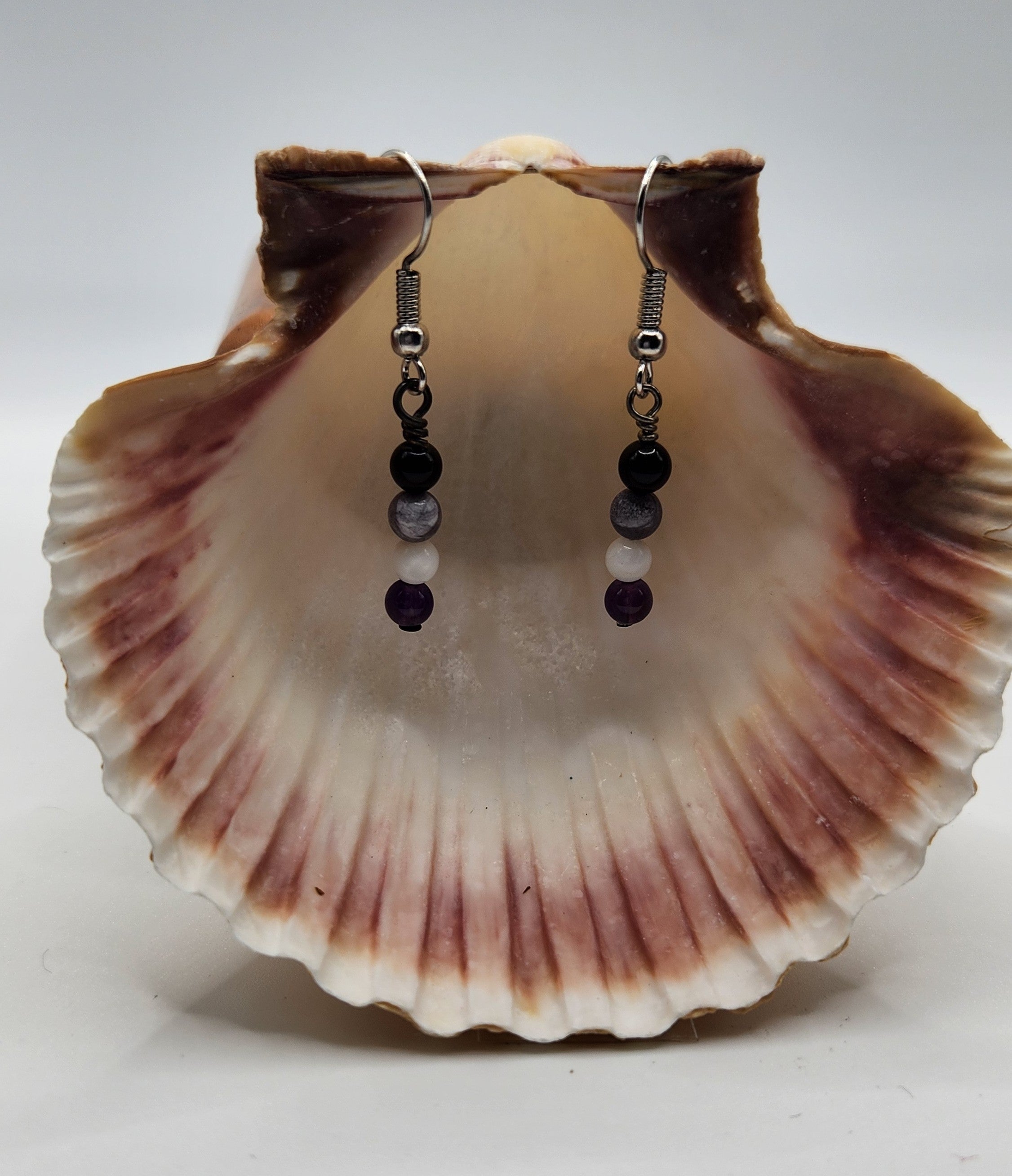 Asexual Flag Earring