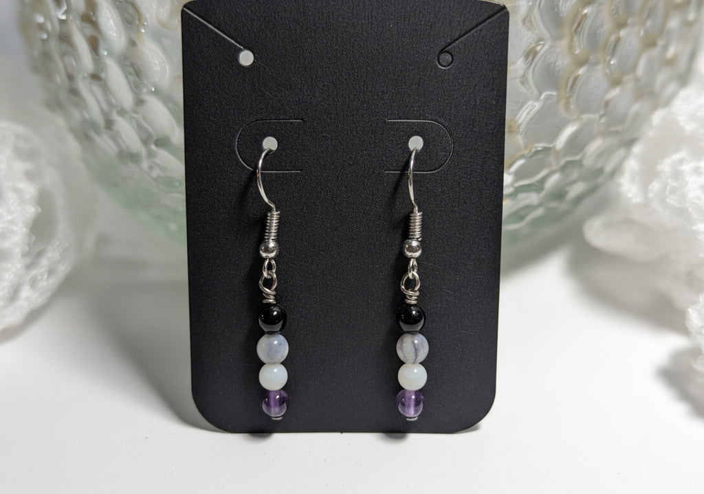 Asexual Flag Earring