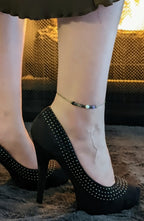 Asexual Flag Anklet
