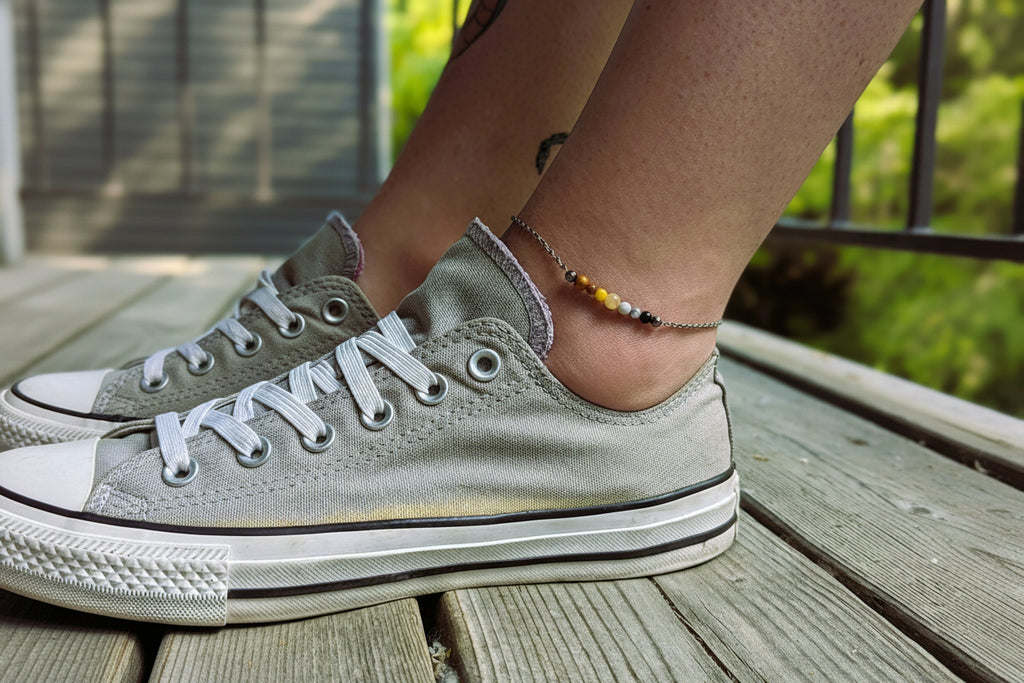 Bear Flag Anklet
