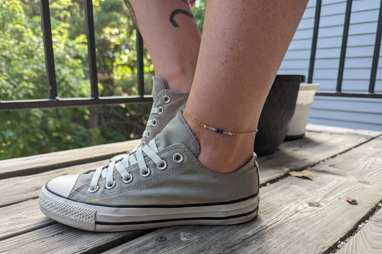 Bisexual Flag Anklet