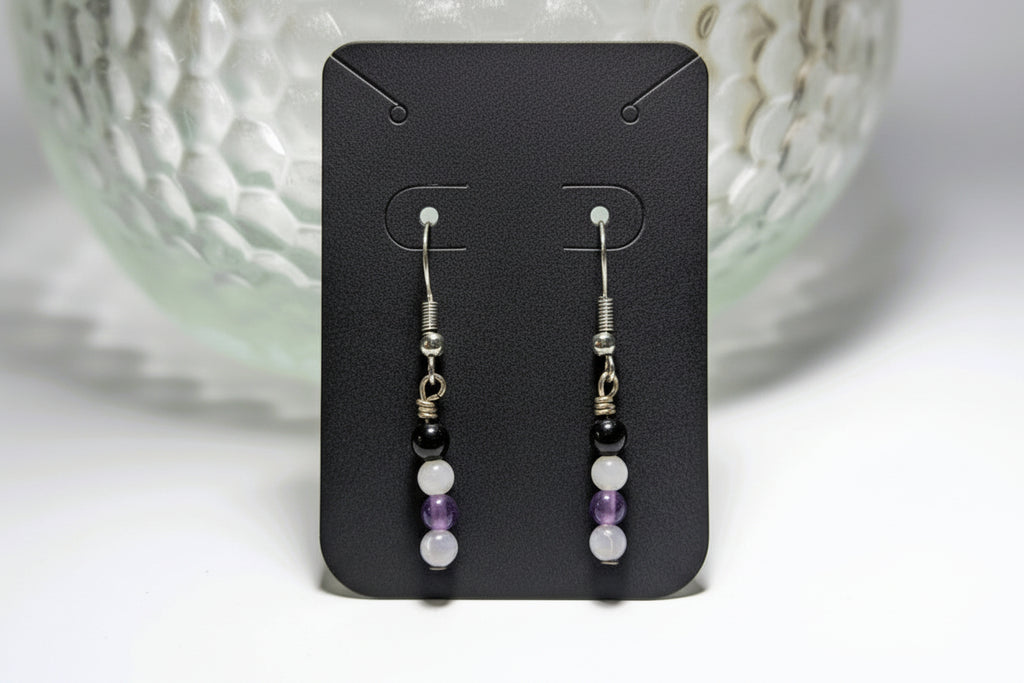 Demisexual Flag Earrings