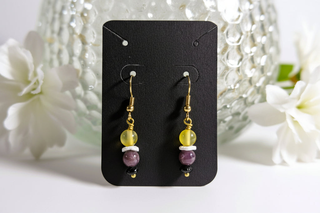 Gender Non-Binary Flag Earring