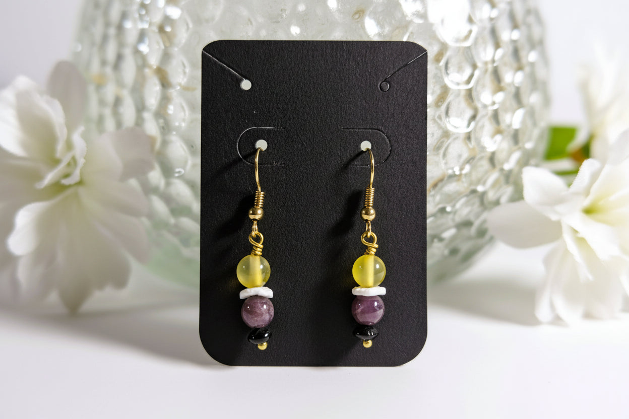 Gender Non-Binary Flag Earring