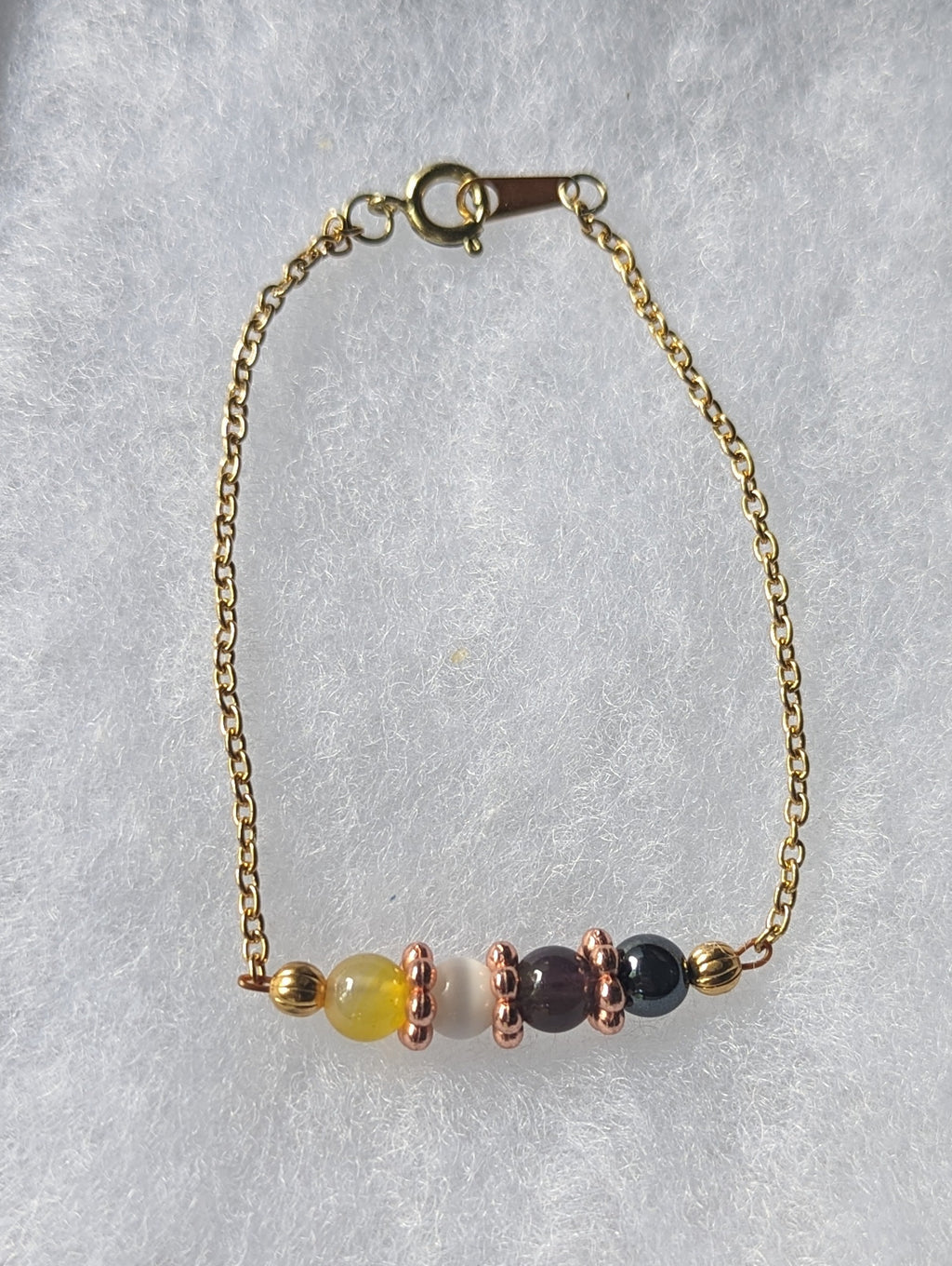 Gender Nonbinary Flag Anklet