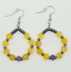 Intersex Flag Earring