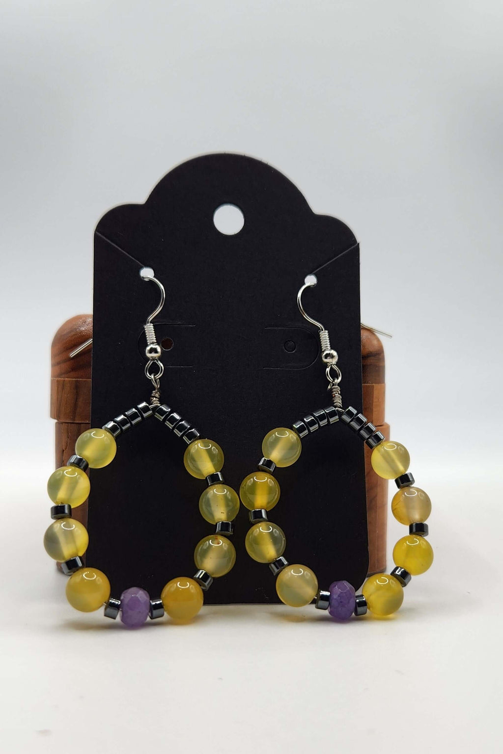 Intersex Flag Earring