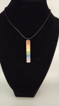 LGBTQ+ Flag Pendant Necklace