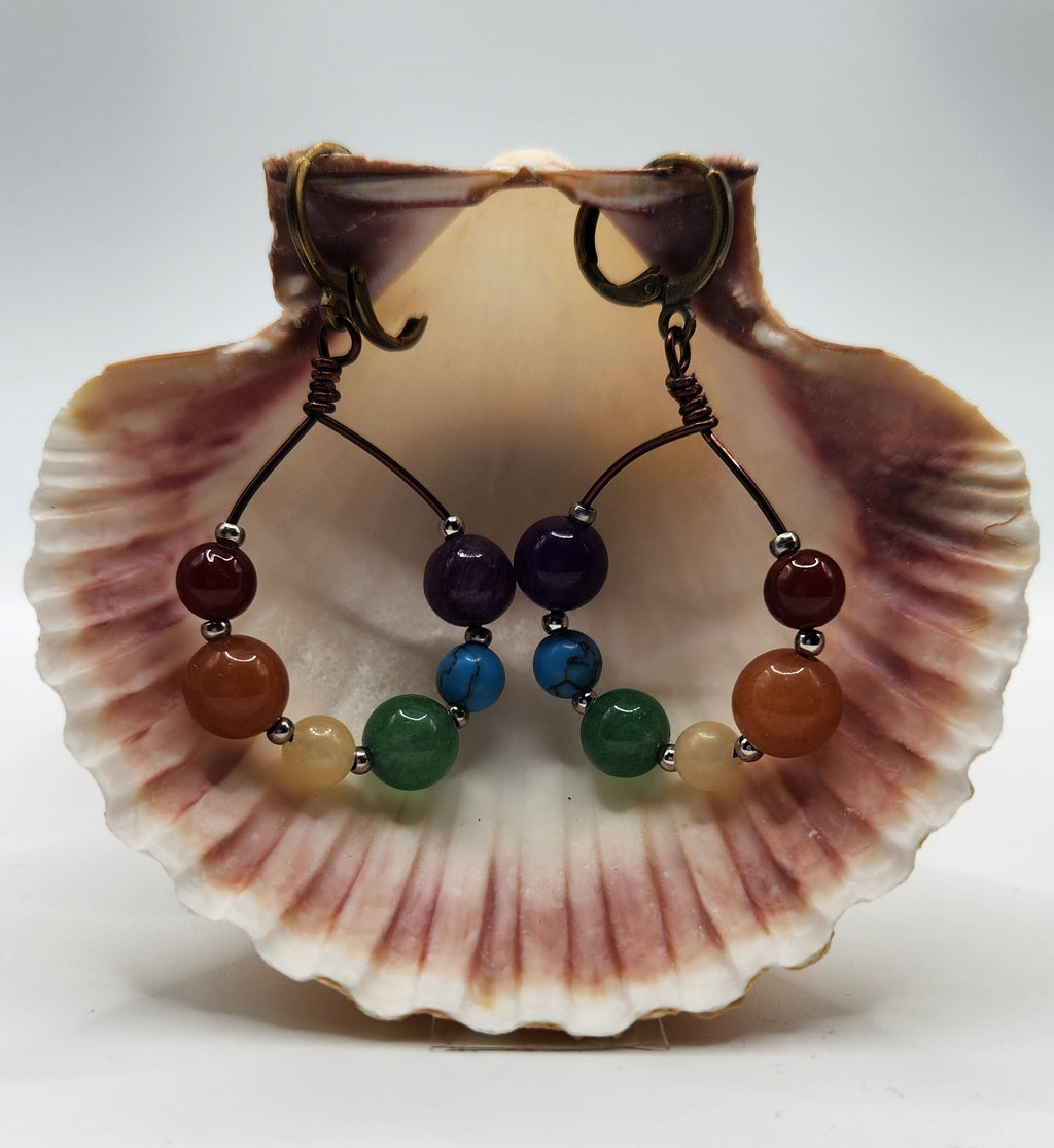 LGBTQ+ Flag Earrings