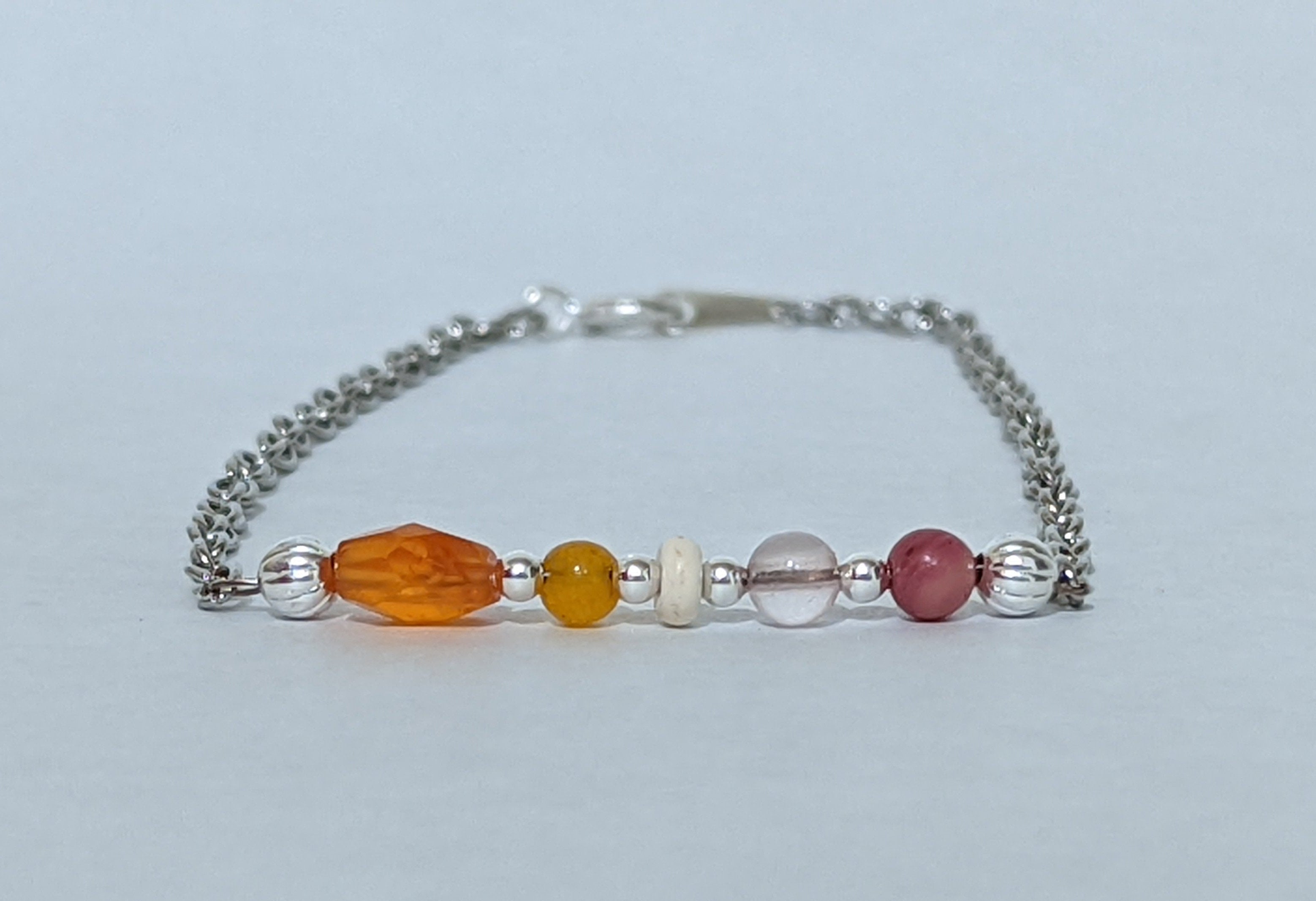 Lesbian Flag Bracelet