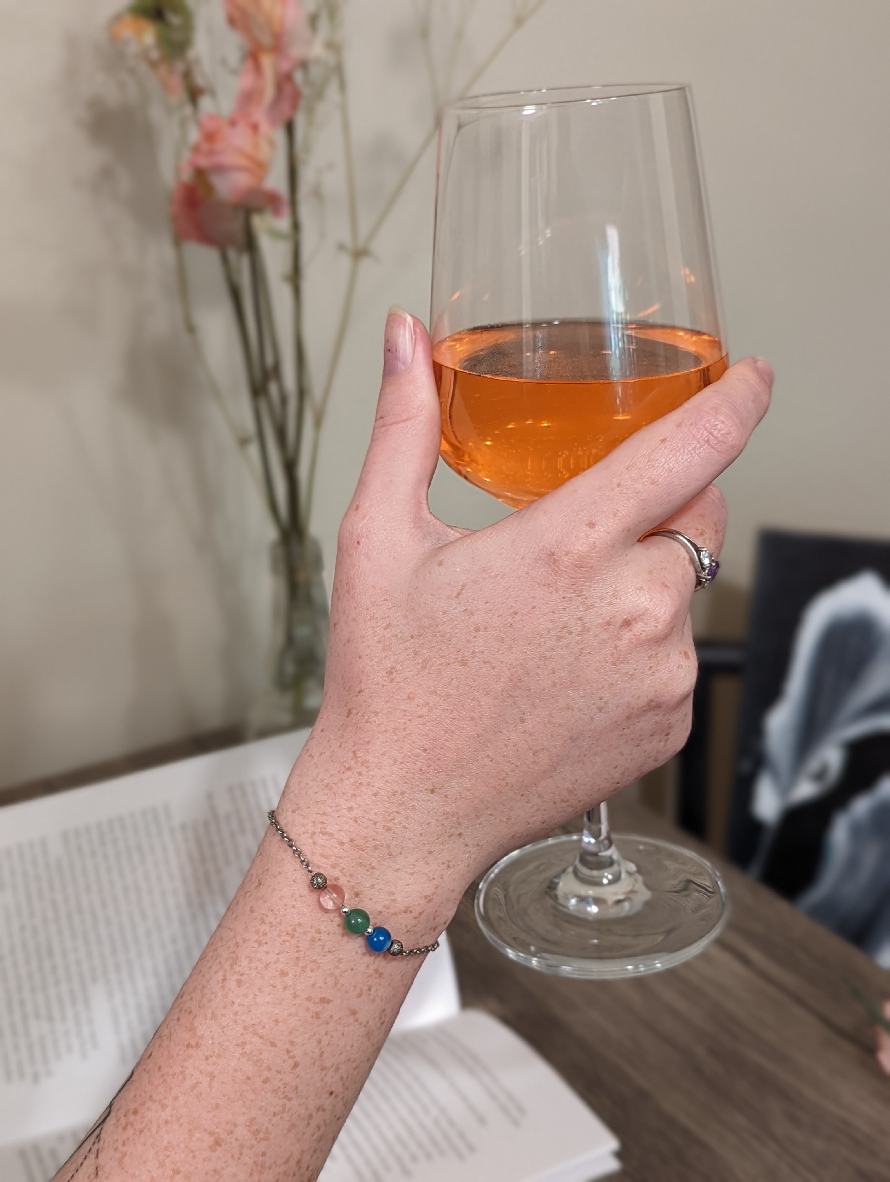 Polysexual Flag Bracelet