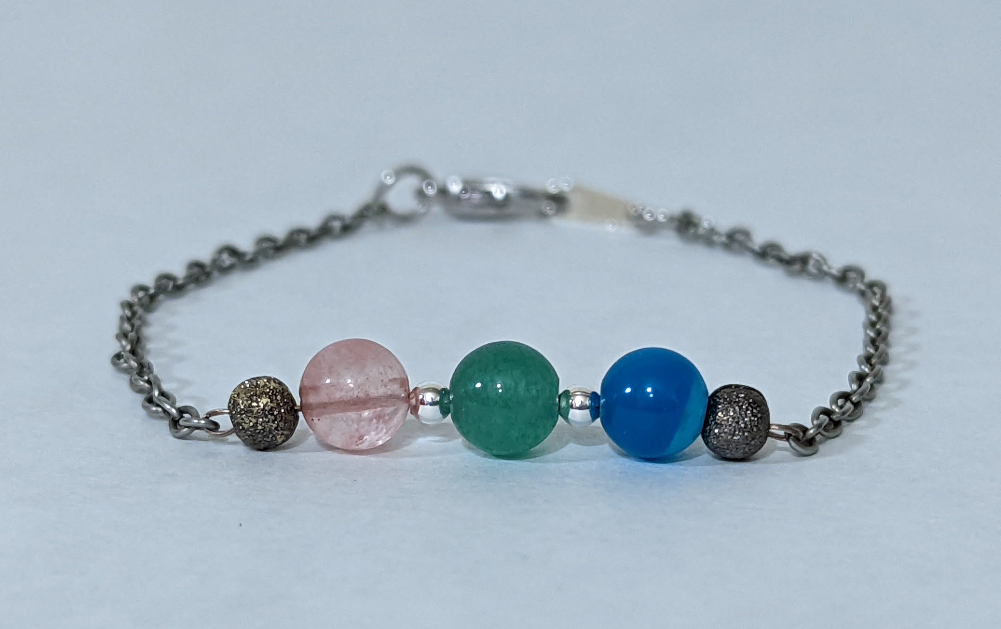 Polysexual Flag Bracelet