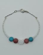 Transgender Flag Bracelet