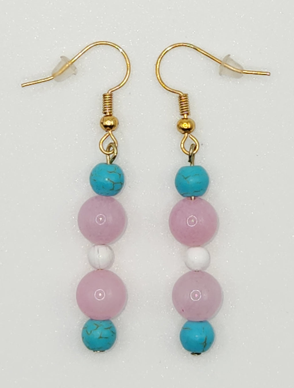 Transgender Flag Earrings