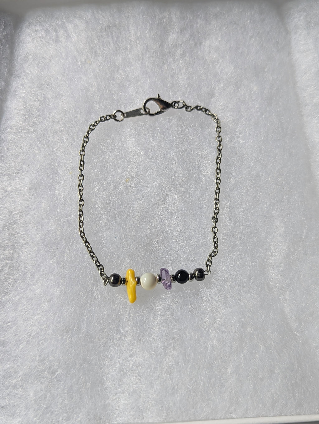 Gender Nonbinary Flag Anklet