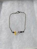 Gender Nonbinary Flag Anklet