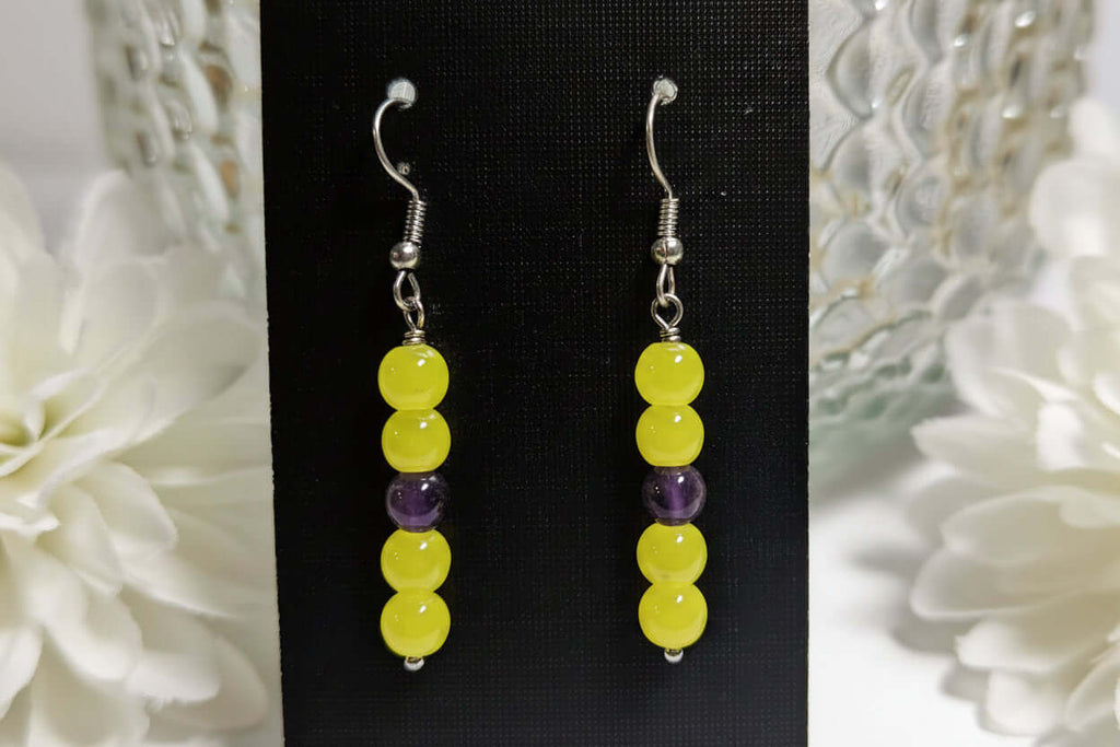 Intersex Flag Earring